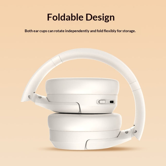 Over-ear Bluetooth Headphones With Active Noise Cancellation And Ultra-long Battery Life