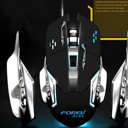 Mechanical Wired Gaming Luminous USB Gaming Mouse