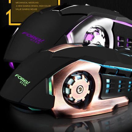Mechanical Wired Gaming Luminous USB Gaming Mouse